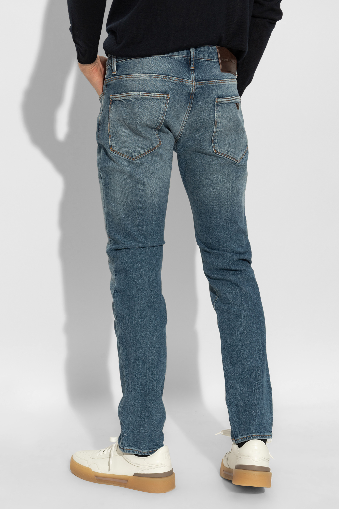 Blue J06 slim fit jeans Emporio Armani SchaferandweinerShops Gibraltar Aj armani jeans italy